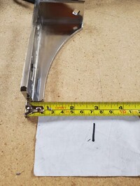 [Parts] G1.2BM2F Refrigerator 2 glass door Bronze Chrome Hinge