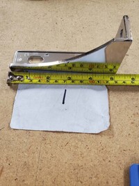[Parts] G1.2BM2F Refrigerator 2 glass door Bronze Chrome Hinge