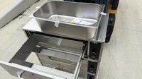 NSF Stainless Steel Three Drawer Food Warmer HW-3P