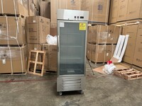 NSF Glass Door Stainless Steel Commercial Freezer CD-29FG-1