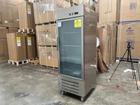 NSF Glass Door Stainless Steel Commercial Freezer CD-29FG-1