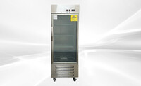 NSF Glass Door Stainless Steel Commercial Freezer CD-29FG-1