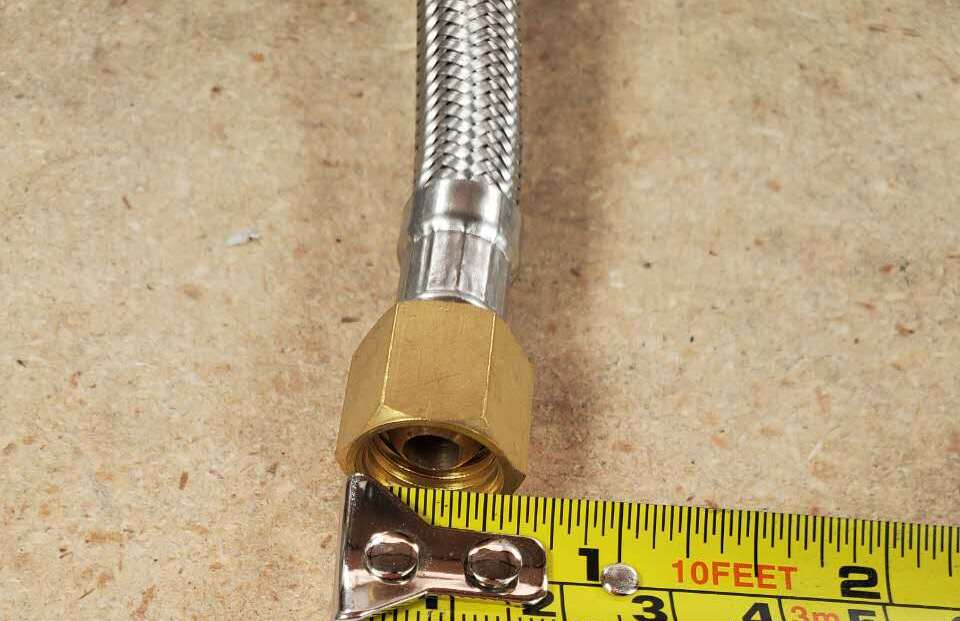 [Parts] HSL-8 Restaurant Faucet Stainless Steal hose