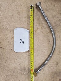 [Parts] HSL-8 Restaurant Faucet Stainless Steal hose