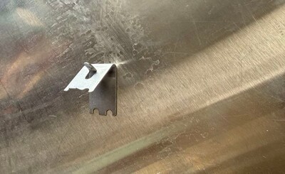 [Parts]XB54R Stainless Steel Rack Clip For Refrigerator shelf