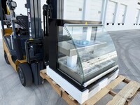 NSF Warmer Curved Front Open Glass Heated Display Case HWC-2PD
