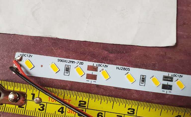 [Parts] LED Light Strip/Bar Set 990X12MM-72D DC12V HJ2805