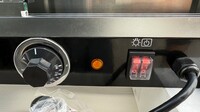 NSF Warmer Curved Front Open Glass Heated Display Case HWC-3PD