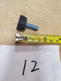 [Parts] LC-120 Glass door refrigerator Plastic Knobs