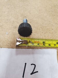 [Parts] LC-120 Glass door refrigerator Plastic Knobs