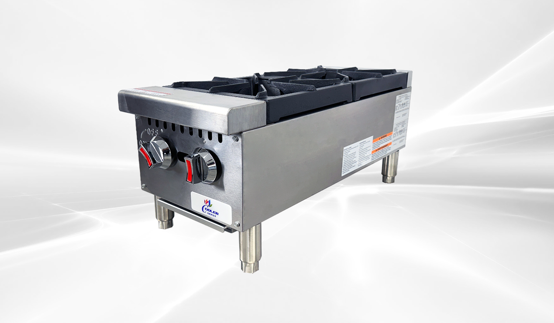 NSF 12 ins Two Burner Hotplate HWS-2