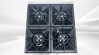 NSF 24 ins four burner hotplate HWS-4