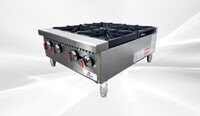 NSF 24 ins four burner hotplate HWS-4