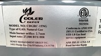 NSF 15L 85 Cups Natural Gas Rice Cooker CDGRC-15NG