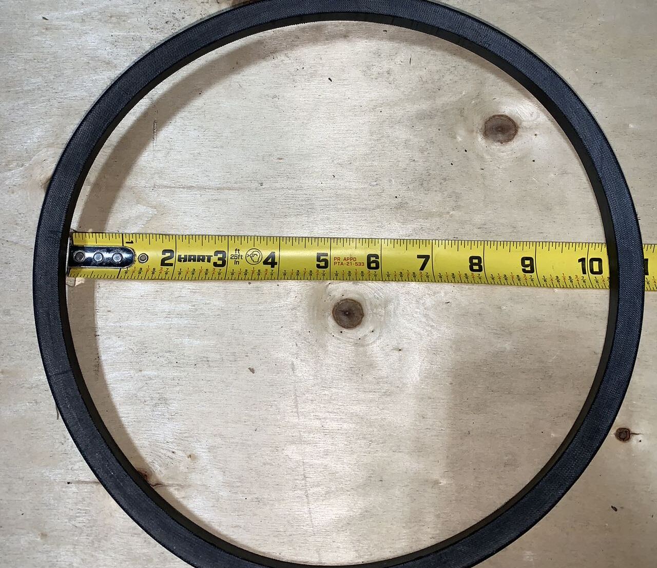 [Parts] HB-350 10 inches Meat Slicer Rubber Belt Big