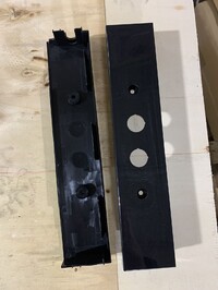 [Parts] GDC-42 Refrigerator Light Box Side Cover+Support frame