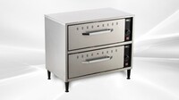 NSF Stainless Steel Two Drawer Food Warmer HW-2P
