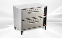 NSF Stainless Steel Two Drawer Food Warmer HW-2P
