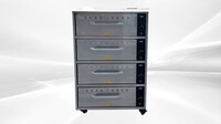 NSF Stainless Steel Four Drawer Food Warmer HW-4P