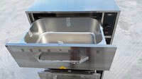 NSF Stainless Steel Four Drawer Food Warmer HW-4P