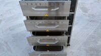 NSF Stainless Steel Four Drawer Food Warmer HW-4P