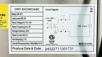 NSF 72 inches Dry Bakery Display Case Glass Showcase ZW-571