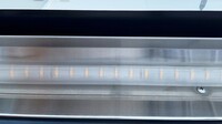 NSF 36 Ins Stainless steel Hot Show Case HW-271