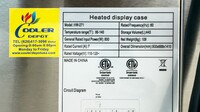 NSF 36 Ins Stainless steel Hot Show Case HW-271