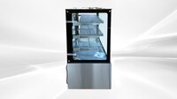 NSF 72 Ins Stainless steel Hot Show Case HW-571