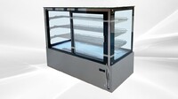 NSF 72 Ins Stainless steel Hot Show Case HW-571