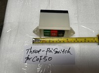 [Parts] COF50 220V Power Switch LAP-15/2