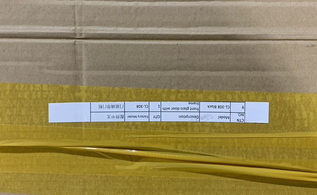 [Parts] CL-308 front glass door with frame