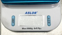 Electric Kitchen Scale 5Kg Digital SCale LCD Display ES5