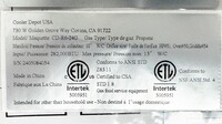 6 Burner With 24 ″ Griddle NSF Oven range TC-R60-24MG
