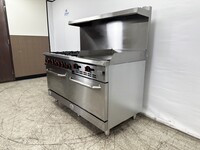 6 Burner With 24 ″ Griddle NSF Oven range TC-R60-24MG