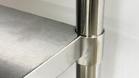 72x28 All SS Base Equipment Stand NSF HN-WT2872-4SLBR