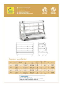 Commercial Food Warmer Court Heat Food NSF HW-76