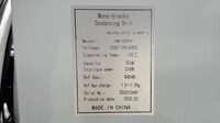 1 HP top mounted mono-block Walk In Cooler system XWZ100T