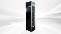 NSF Narrow Glass Door Freezer 6.5 CU.FT SD-190