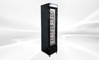 NSF Narrow Glass Door Freezer 6.5 CU.FT SD-190