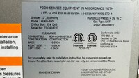 NSF 12 Ins Commercial Countertop Gas Griddle HLRG-300