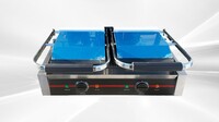 NSF Panini Press Grill Sandwich Griddler 110V PG813A