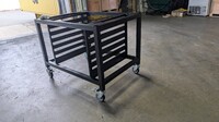 Black Backing Panel Rack TC-RAC