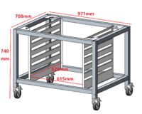 Black Backing Panel Rack TC-RAC