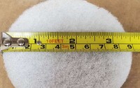 [Parts] Round White Sponge