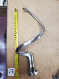 [Parts] HLB-7 Bakery Dough Mixer Attachment Dough Hook