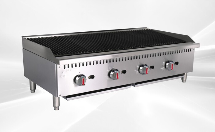 NSF 48 ins Commercial Radiant Broiler Grill HLRC-1200