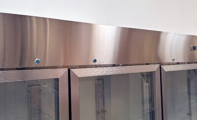 NSF 3Glass Door Stainless Steel Commercial Freezer CFD-3FFGSS