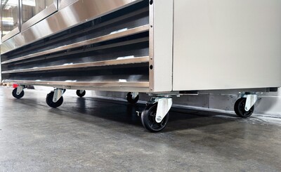 NSF 3Glass Door Stainless Steel Commercial Freezer CFD-3FFGSS
