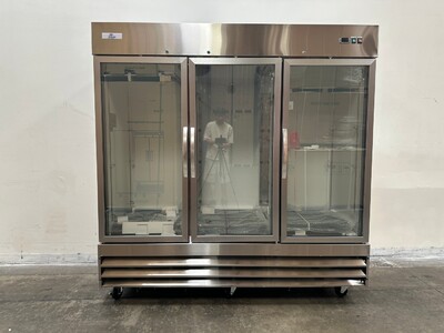 NSF 3Glass Door Stainless Steel Commercial Freezer CFD-3FFGSS